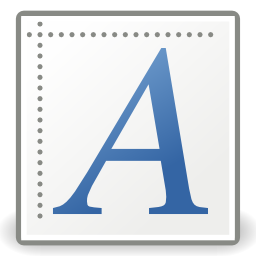 Download free font letter icon
